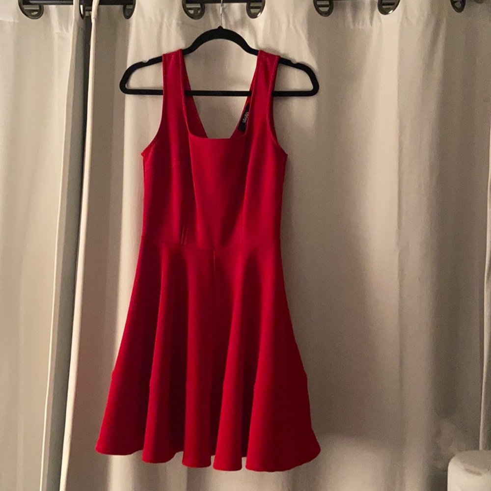 Red dress